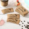 Newtay 50 Counts Baby Cup Baby Is Brewing Coffee Sleeves Shower Coffee Cups Sleeves Disposable Halloween Party Decorations for Hot Cold Drink 12 16 or 20 oz Paper Cup view 3