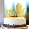 Customize Glitter Gold Mr & Mrs Wedding Anniversary Cake Toppers Silhouette Couple Funny Cake Toppers For Wedding Engagement Party Supplies Engagement Gifts For Couple view 4