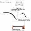 Eyeglass End Tips, Silicone Anti-Slip Elastic Comfort Glasses Retainers, Eyeglass Replacement Temples, Ear Sock Pieces Tube Sleeve for Thin Metal Eyeglass Legs view 2
