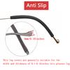Eyeglass End Tips, Silicone Anti-Slip Elastic Comfort Glasses Retainers, Eyeglass Replacement Temples, Ear Sock Pieces Tube Sleeve for Thin Metal Eyeglass Legs view 4