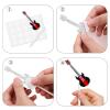 18pcs Dessert Cupcake Topper for Music Note Guitar Mark Symbol Musician Party Theme Decor Supplies Baby Shower Boy Girl Happy Birthday Party Decoration Black Glitter view 4