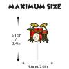 18pcs Drum Red Glitter Dessert Cupcake Topper Music Rock Roll Drummer Theme Decor Supplies Baby Shower Boys Girls Happy Birthday Party Decorations view 4