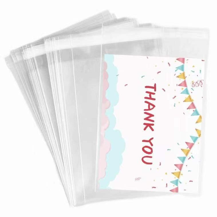 4''x 6'' Clear Cello Cellophane Bags,1.5 Mil Poly Bag-Fits 4x6 Inch Cards Photos Envelopes Jewelry Candy Treats Cookie Clear Plastic Sleeves(100 Count)