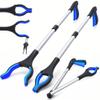 2-Pack Grabber Tool, 32" Long Reacher Grabber Pickup Tool with Magnetic Tip, Trash Picker for Elderly Grab It Reaching Tool, Garbage Picker Upper, Litter Pick Up Grab Tool view 1