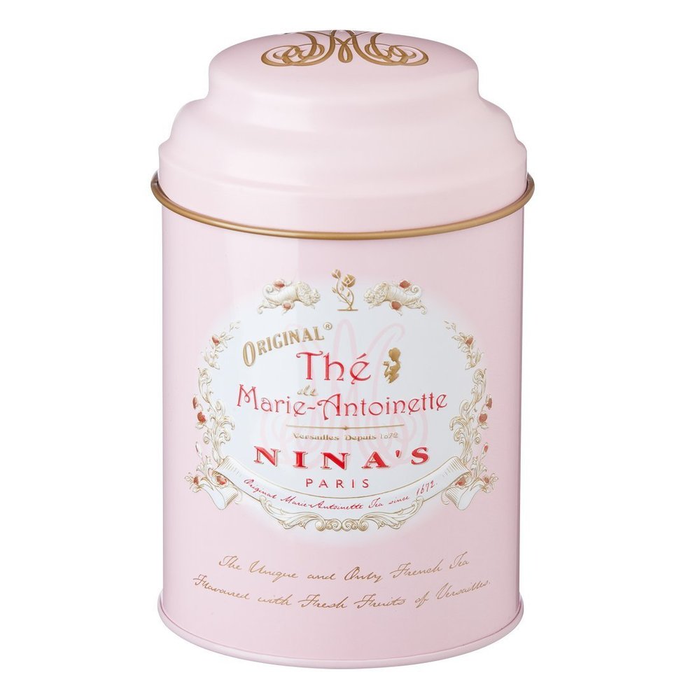 Nina's of Paris Tea L'Original MARIE-ANTOINETTE PINK TIN, 3.5 Ounce (Pack of 2)