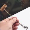 Winifreda Brass Cigar Punch Cigar Pass Needle Portable Dredge Drilled Spiral Ventilation Needle Cigar Tool Accessories (Color : C) view 4