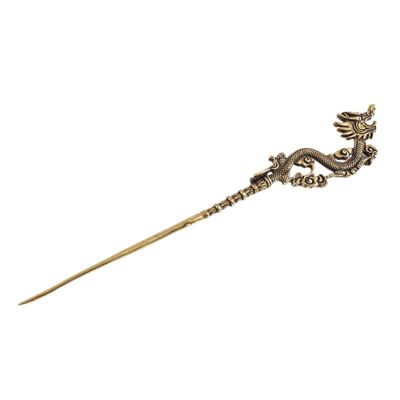 Winifreda Brass Cigar Punch Cigar Pass Needle Portable Dredge Drilled Spiral Ventilation Needle Cigar Tool Accessories (Color : G)