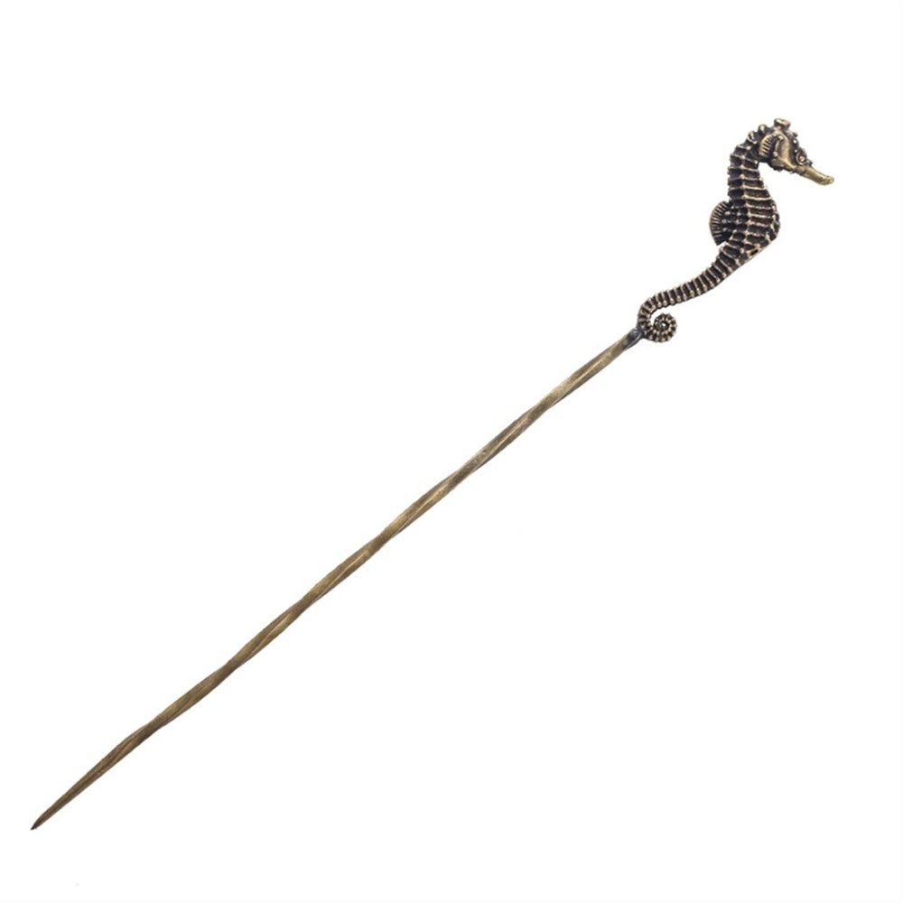 Winifreda Brass Cigar Punch Cigar Pass Needle Portable Dredge Drilled Spiral Ventilation Needle Cigar Tool Accessories (Color : B)