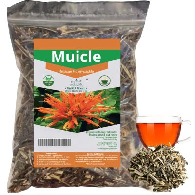 Muicle Mexican Honeysuckle Hierba tea 2 oz 100 % natural ,Gabio Green herbs (2 oz)
