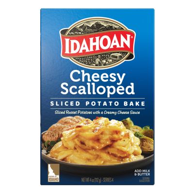 Idahoan Cheesy Scalloped Homestyle Casserole, 4 oz (Pack of 12)