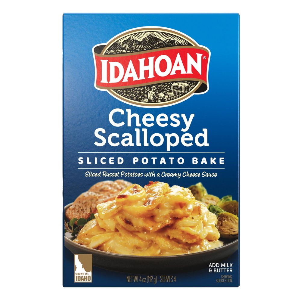 Idahoan Cheesy Scalloped Homestyle Casserole, 4 oz (Pack of 12)
