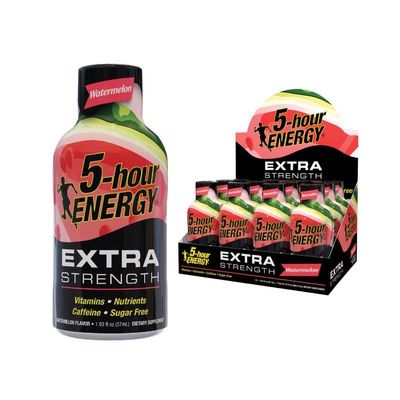 3 set 5-Hour Energy Extra Strength Sugar Free Watermelon Energy Shot 1.93 oz (Pack of 12)