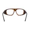 ATTENUTECH Large Fitover Radiation Safety Glasses in Tortoise with .75mm Pb Leaded Lenses and .50mm Pb Leaded Side Shields view 3