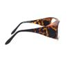 ATTENUTECH Large Fitover Radiation Safety Glasses in Tortoise with .75mm Pb Leaded Lenses and .50mm Pb Leaded Side Shields view 4