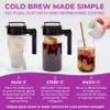 Katys Cold Brew Coffee Pitcher Packs | 6 Large Cold Brew Bags with Smooth, Bold Brazilian Coffee | Easy, Mess-Free Brewing in Any Container | No Straining Needed | 100% Woman-Owned | Makes 32 Cups view 4