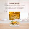 Prince of Peace Instant Wild American Ginseng Tea, 30 Sachets  Healthy Drink, Caffeine-Free Energy-Boosting, Heavy Antioxidants, Made in the USA, Plant Extracts view 4