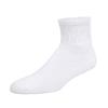 2-12 Pairs Premium Womens Colorful Soft Breathable Cotton Ankle Socks, Non-Binding & Comfort Diabetic Socks (12 Pack, White) view 2
