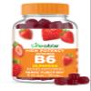 Lifeable Vitamin B6 Gummies | 100mg | Great Tasting VIT B6 Supplement | Vegan B6 Vitamins for Nerve Support Supplement | Vitamin B 6 for Adults, Men, Women | 60 Gummies view 1