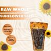 4LB Raw Whole Sunflower Seed in Shell by Nuts to You | Essential Vitamins & Minerals | Healthy Superfood Snack Vegan, Keto, Kosher, Non GMO, Gluten Free, Stellar Selenium, Mighty Magnesium view 3