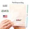 MaskIT Sanitary Napkin & Tampon Disposal Bags Duo Pack: Plant-Based Disposal Bags for Sanitary Napkins, Tampons, Applicators, Pads, Period Panties, and Menstrual Discs  2 Pack, 44 Count view 2