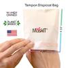 MaskIT Sanitary Napkin & Tampon Disposal Bags Duo Pack: Plant-Based Disposal Bags for Sanitary Napkins, Tampons, Applicators, Pads, Period Panties, and Menstrual Discs  2 Pack, 44 Count view 3
