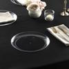 [10'' 240 Pack] 10'' inch Premium Heavy Weight Crystal Clear Classy Disposable hard Plastic Main Dish plates view 2