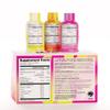 AdvoCare Slam Variety Pack - Liquid Vitamin & Amino Acid Supplement - Contains Vitamin B-12, B-6, Folic Acid & More - Orange, Berry & Lemonade - 12 Bottles view 2