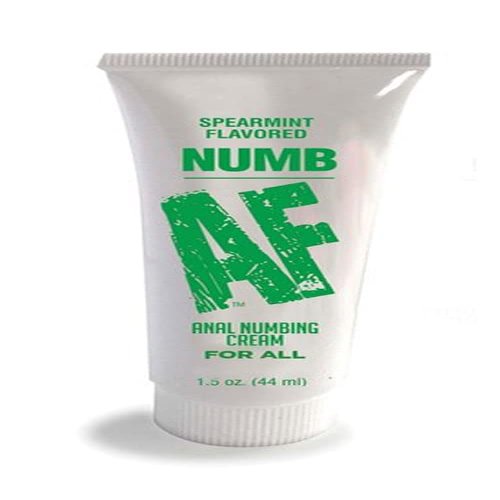 Numb AF Anal numbing Cream 1.5 fl oz Spearmint Flavored
