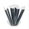 Fanale 3,500 Pcs (250 x 14 bags) Black Color Plastic Disposable Individually Wrapped Straws (8mm Wide X 210mm Long) | CSP017 view 1