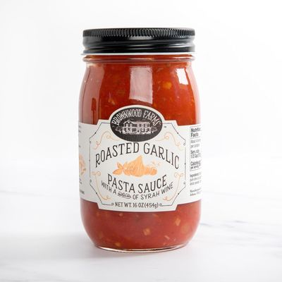 Brownwood Farms Pasta Sauce, Clean Ingredients, Variety of Tastes, From the Great Lakes Region (Roasted Garlic, 16 Ounces)