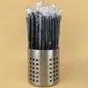 Magik 100-200 Pcs Jumbo Smoothie Straws Boba Bubble Tea Straws Individually Wrapped (100 Pack, Black) view 4