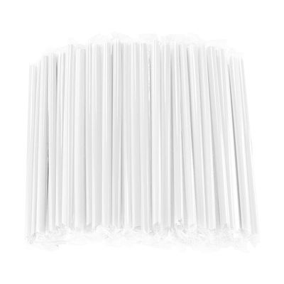 Magik 100-200 Pcs Jumbo Smoothie Straws Boba Bubble Tea Straws Individually Wrapped (100 Pack, Clear)