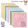 WILLBOND 20 Pcs Microfiber Cleaning Cloth Cute Dog Design Microfiber Cloth Soft Multicolor Glasses Cleaner Cloth for Eyeglasses Camera Lens Cell Phone Screens Glasses, 6 x 6 Inches view 4