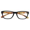 Abyss22 Reading Glasses with Spring Hinge for Women and Men (Black/Multicolor, 275) view 3