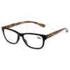 Abyss22 Reading Glasses with Spring Hinge for Women and Men (Black/Tortoise, 200) view 1