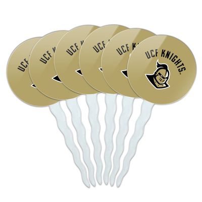 GRAPHICS & MORE Central Florida Knights Cupcake Picks Toppers Decoration Set of 6
