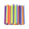 Magik 100-200 Pcs Jumbo Smoothie Straws Boba Bubble Tea Straws Individually Wrapped (100 Pack, Assorted Colors) view 1