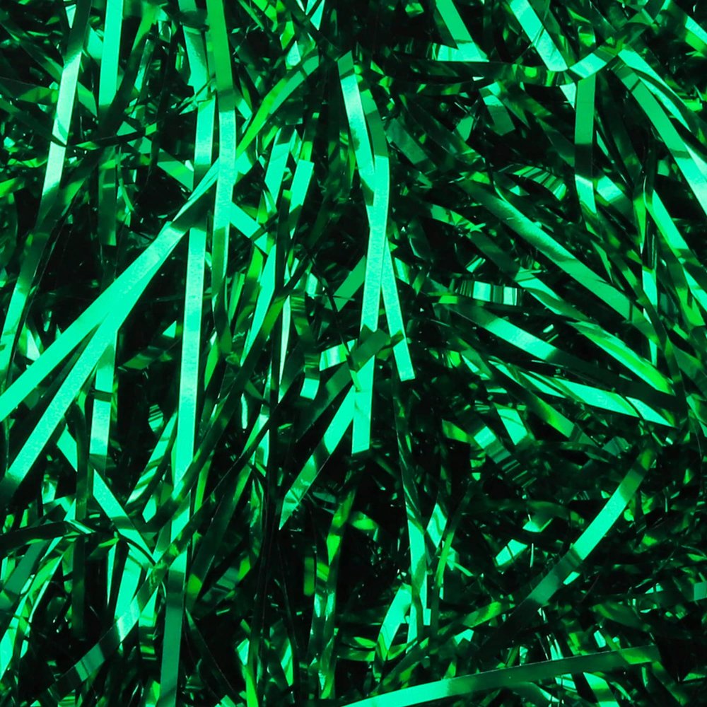 Lainrrew 100 Grams Sparkly Iridescent Film PP Hamper Shreds & Strands Shredded Grass Stuffer Crinkle Confetti Raffia Paper Gift Box Filler for DIY Gift Wrapping & Basket Filling