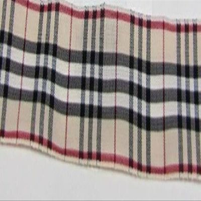 1 Pcs 1"W Plaid Ribbon Beige Color by The Yard, Ribbon for Gift Wrapping | #AA120RK