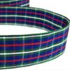 1 Pcs 1 1/2"W Plaid Ribbon Blue Green Red White Color 5 Yards, Ribbon for Gift Wrapping | #AA120RK view 1