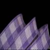 1 Pcs 1 1/2"W Plaid Burlap Wired Ribbon Purple Lavender Color 5 Yards, Ribbon for Gift Wrapping | #AA120RK view 1