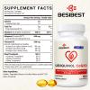Besibest Ubiquinol CoQ10-600mg-Softgel, Active Coq10 Ubiquinol Supplement with Vitamin E & Omega 3, 6, 9, High Absorption-Coenzyme-Q10, Powerful Antioxidant for Energy Production, Tested, 60 Count view 3