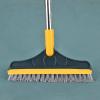 RANMO 2 in 1 Floor Scrub Brush, 2 in 1 Adjustable V-Shaped Cleaning Brush with Long Handle,for Cleaning Patio Bathroom Garage Kitchen Wall Deck Tub Tile,Yellow Green view 1