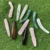 18cm Large Long Natural Rose Quartz Crystal Wand Gemstone Yoni for Women Smooth Polished,1pc,18cm view 3