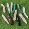 18cm Large Long Natural Rose Quartz Crystal Wand Gemstone Yoni for Women Smooth Polished,1pc,18cm view 4