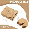 Anxingo 50 Pcs Kraft Soap Boxes Small Packaging Boxes for Homemade Soap, Gift Wrapping, Shipping, Party Favors (3.8 x 2.8 x 1.2 Inch) view 4