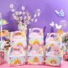 Nezyo Princess and Prince Treat Boxes - Pink & Blue Crown Cardboard Goodie Boxes for Birthday Party Favors(24 Pcs,Princess) view 4