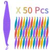 50 Pack Braces Rubber Band Tool Dental Elastic Rubber Bands Placers for Braces Disposable Plastic Orthodontic Elastic Placers (50 Count) view 1