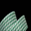 1 Pcs 1 1/2"W Gingham Wired Ribbon Green White Color 10 Yards, Ribbon for Gift Wrapping | #AA120RK view 1