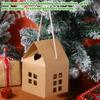 Beavorty Paper Boxes 15 Pcs Christmas House Treat Boxes Candy Bags Paper Packaging Boxes Cookie Container Party Favor Boxes for Wedding Christmas Birthday Party Wedding Box view 2